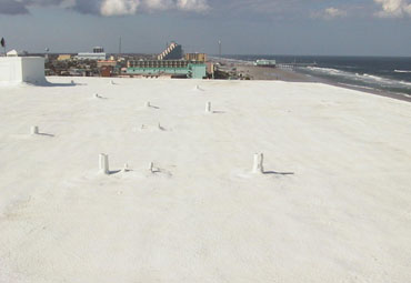Cool roof coatings in Irving